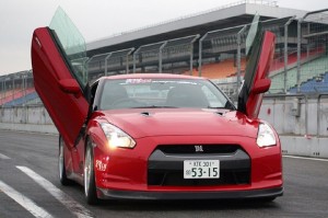 Nissan GT-R lambo doors