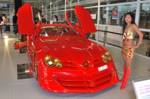 Mercedes SLR McLaren 999 Red Gold Dream