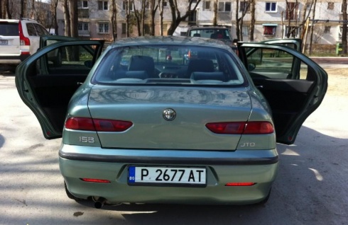 Alfa Romeo 156 + numere de BG sau Italia